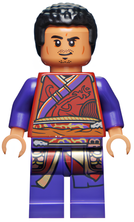 Минифигурка Lego Super Heroes Wong - Dark Red Robe, Dark Purple Legs sh0793 U